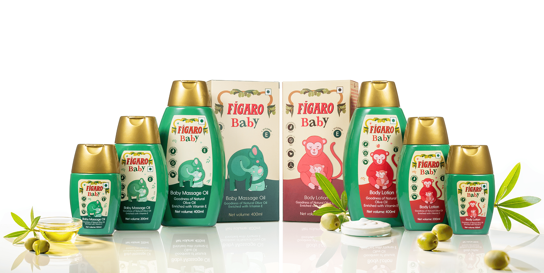 Figaro store oil baby