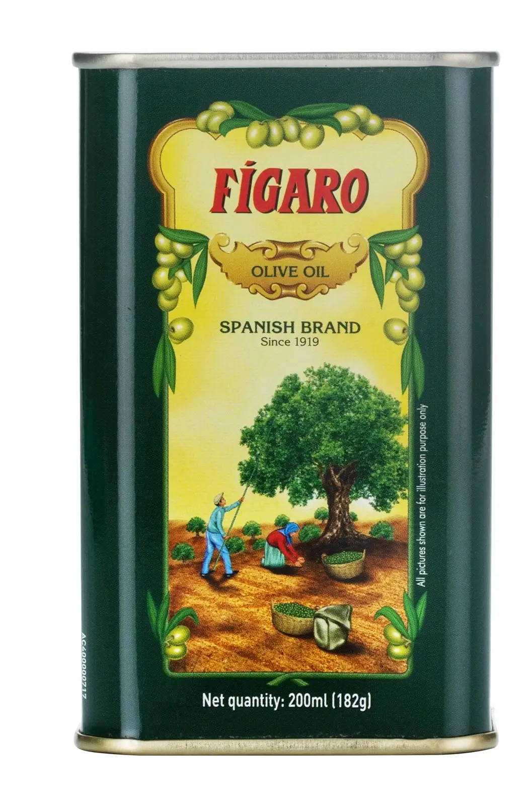 Figaro Pure Olive Oil – 200ml Tin