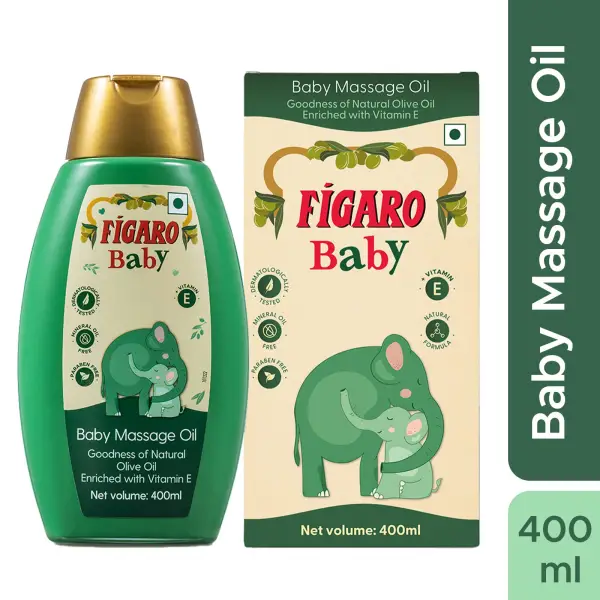 Figaro Baby massage oil 400ml - Image 2