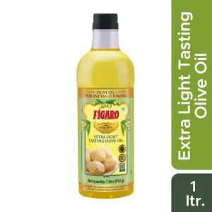 Figaro Extra Light Tasting Olive Oil - 1L - For Indian Cooking