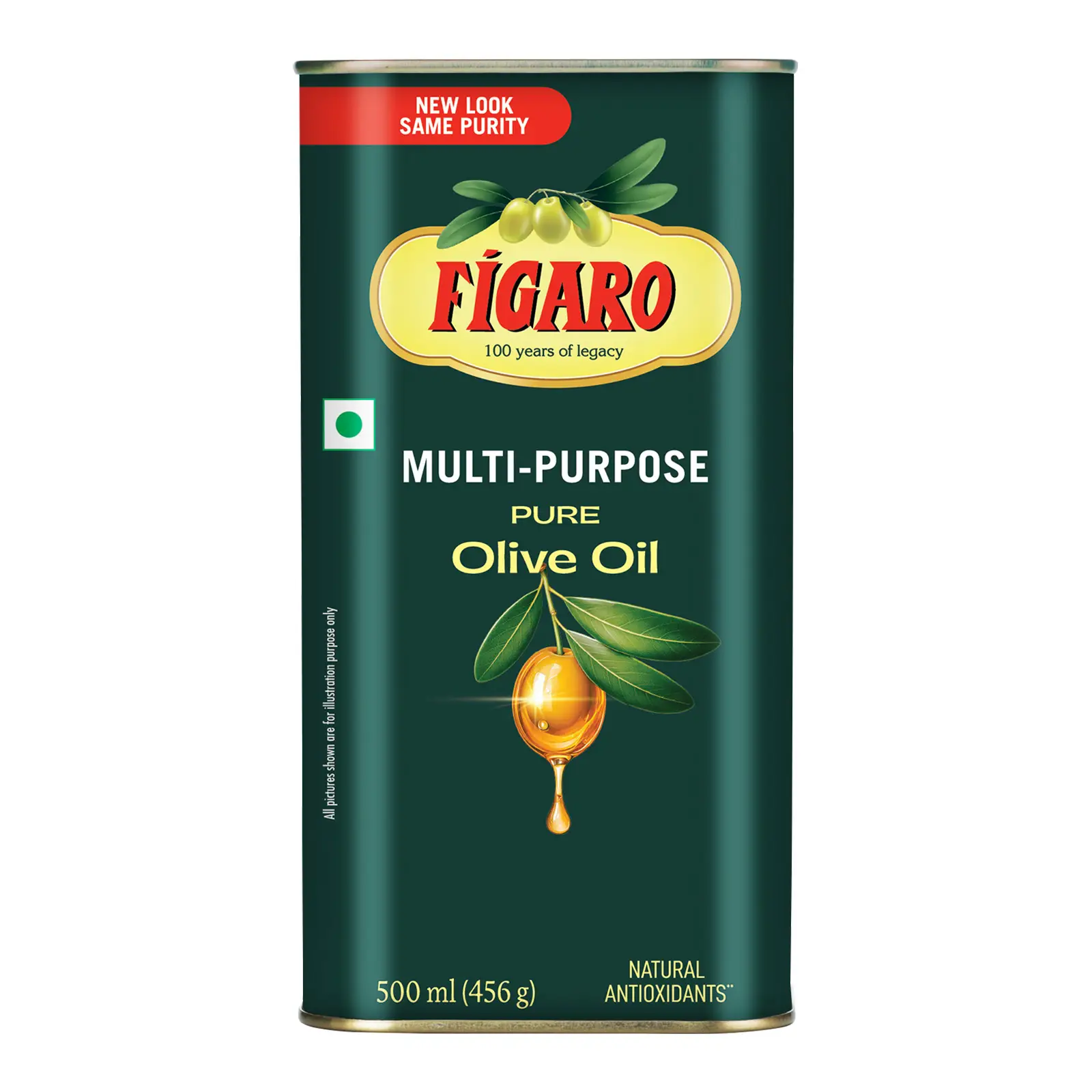 Figaro Multipurpose Pure Olive Oil – 500 ml - Image 2